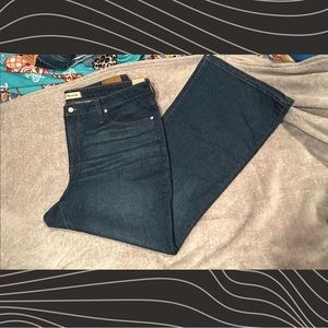 madewell high rise flare size 20W